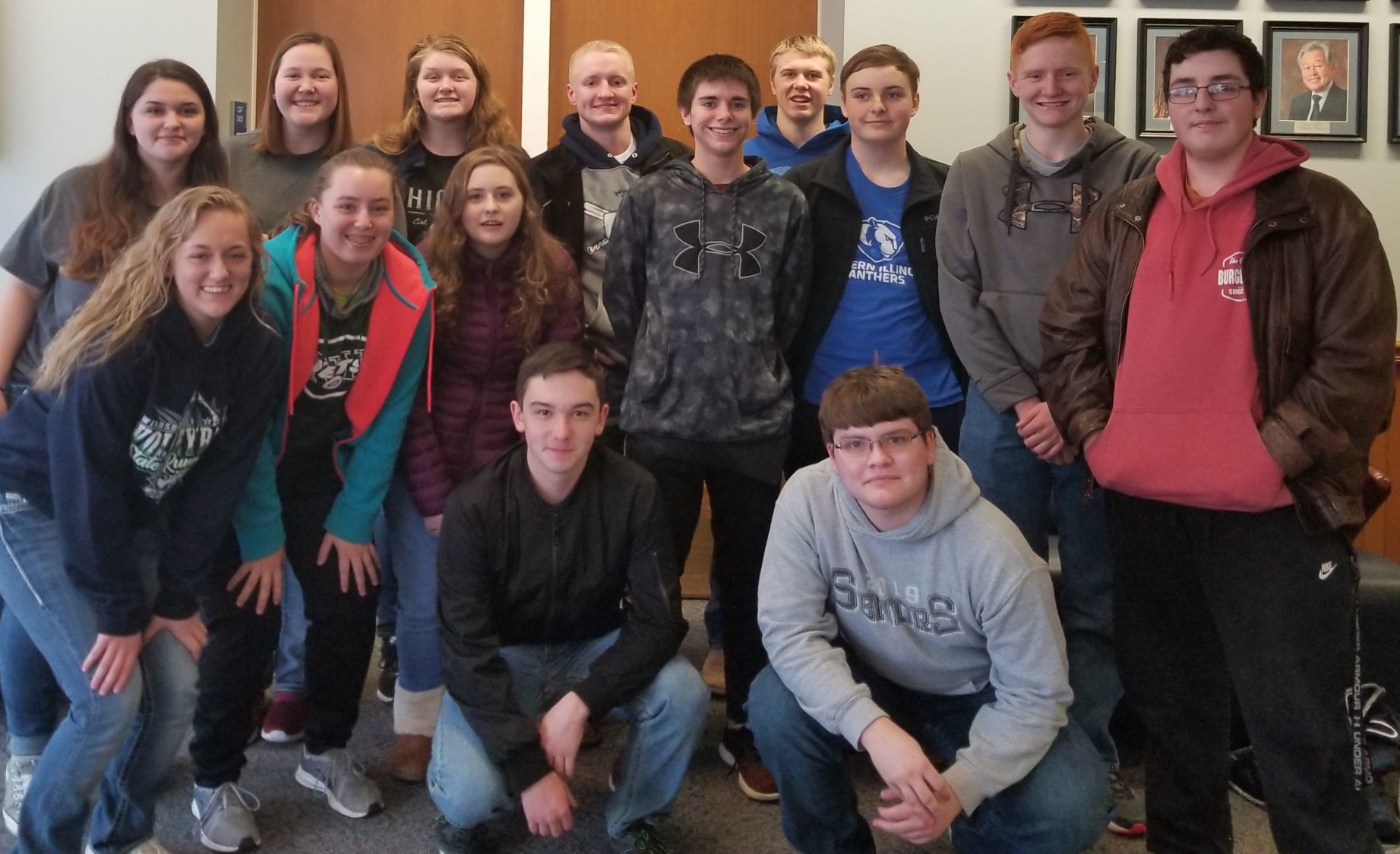 Windsor High School Academic Challenge team competes at Lake Land
